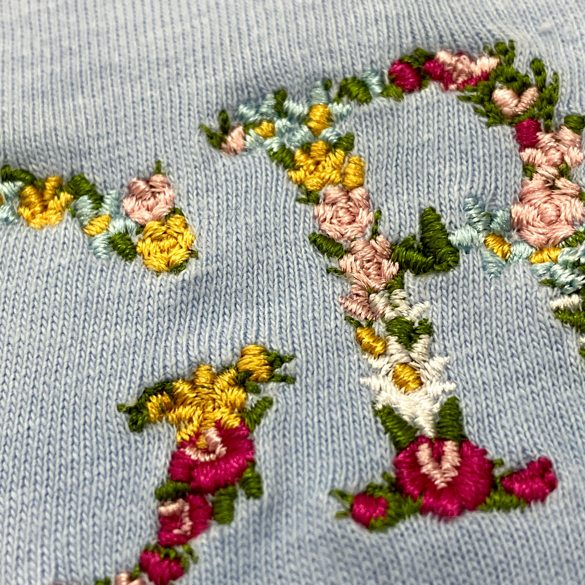 Embroidered Shirt Floral Mama Grandma Abuela