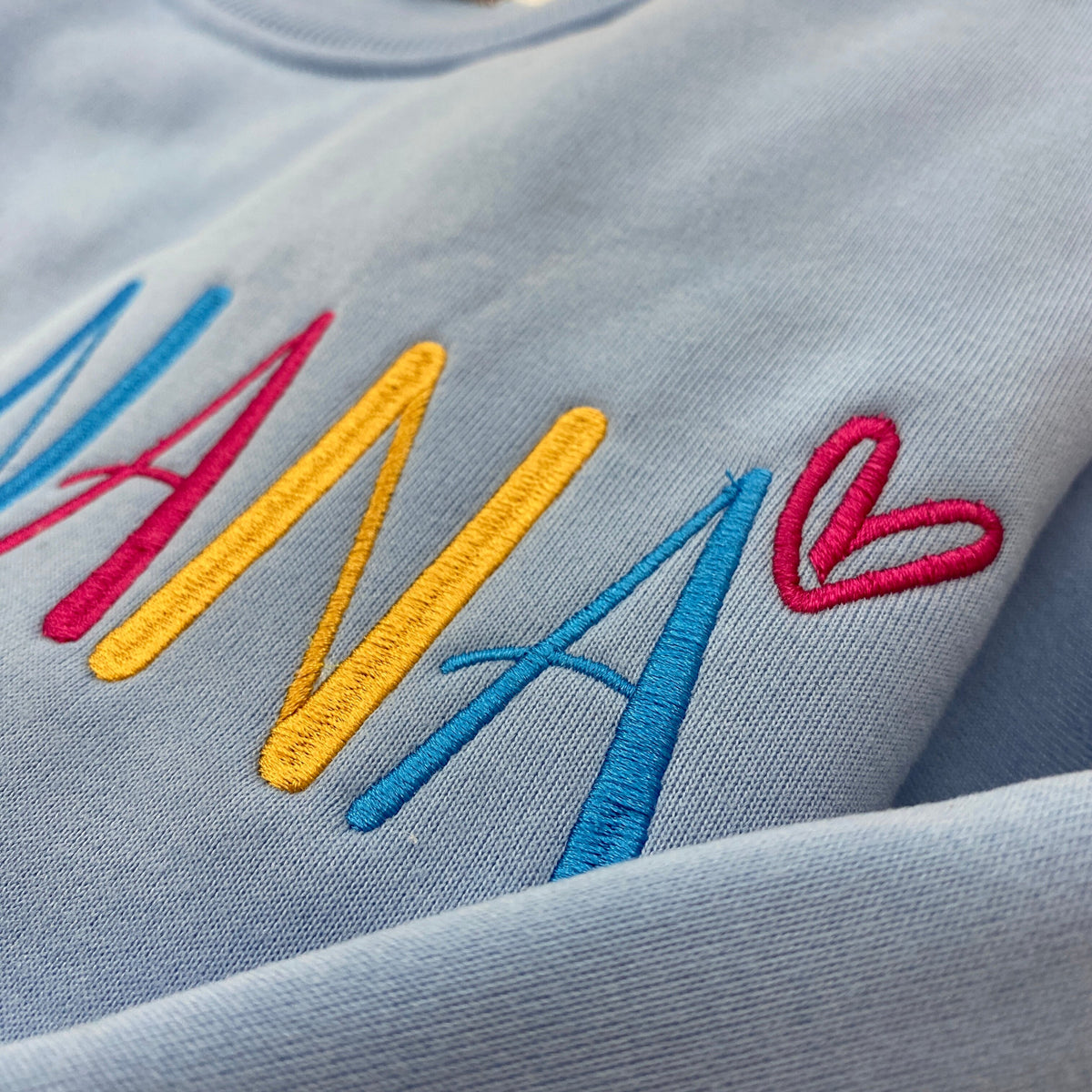 Custom Grandma Embroidery Shirt With Kids Name