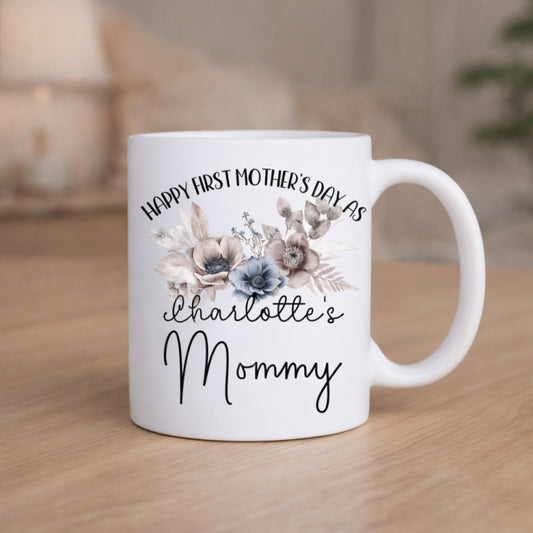 Personalized 1st Mother's Day Mug First Mothers Day Gift From Baby First Time Mommy First Mother s Day keepsake New Mom Gift Push Present