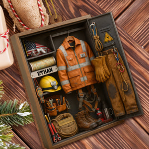 Capture The Spirit Of Adventure And Hard Work, Custom Wood Ornament, Gift For Craftsmen And Workers