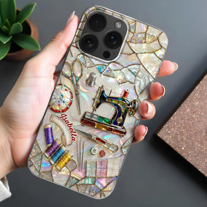 Celebrate Your Creativity,Personalized Clear Phone Case,Gift For Craft Enthusiasts