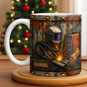 Personalized Touch For Craftsmanship And Robotics, Custom Coffee Mug, Gift For Hobbyists and Craft Enthusiasts