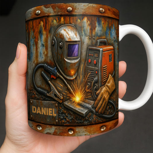 Personalized Touch For Craftsmanship And Robotics, Custom Coffee Mug, Gift For Hobbyists and Craft Enthusiasts