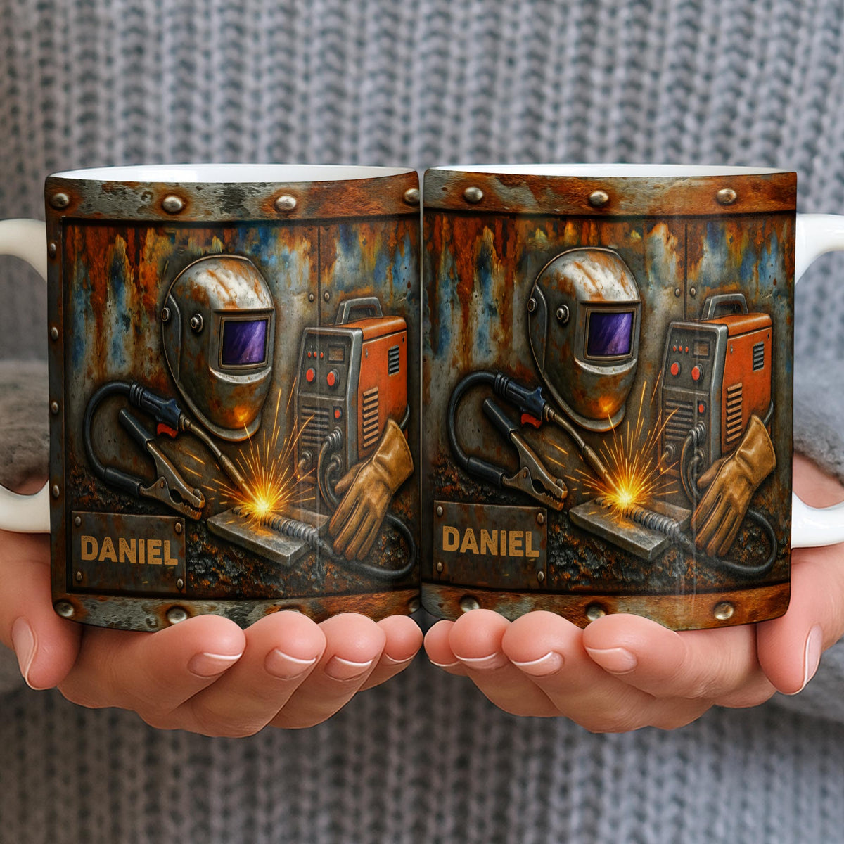 Personalized Touch For Craftsmanship And Robotics, Custom Coffee Mug, Gift For Hobbyists and Craft Enthusiasts