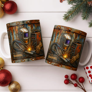 Personalized Touch For Craftsmanship And Robotics, Custom Coffee Mug, Gift For Hobbyists and Craft Enthusiasts