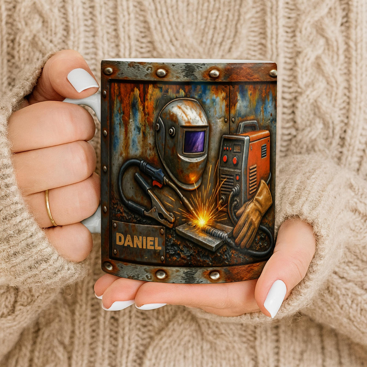 Personalized Touch For Craftsmanship And Robotics, Custom Coffee Mug, Gift For Hobbyists and Craft Enthusiasts