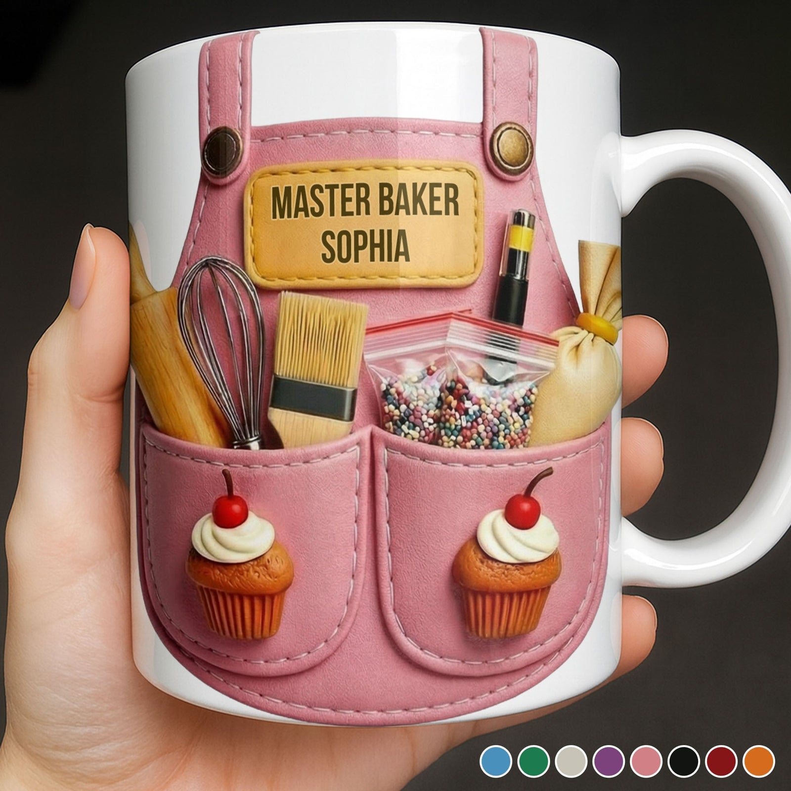Master Baker And Delightful Baker's Craft,Coffee Mug,Gift For Cooking Enthusiasts