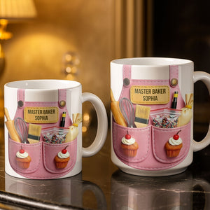 Master Baker And Delightful Baker's Craft,Coffee Mug,Gift For Cooking Enthusiasts