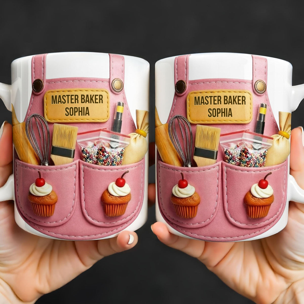 Master Baker And Delightful Baker's Craft,Coffee Mug,Gift For Cooking Enthusiasts