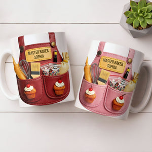 Master Baker And Delightful Baker's Craft,Coffee Mug,Gift For Cooking Enthusiasts