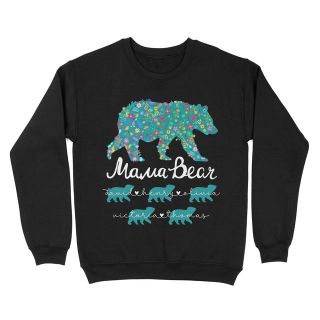 Mama Bear Personalized Custom Name Shirt Gift For Mom, Gift For Grandma Mother's Day Gift