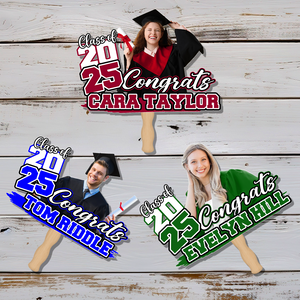 Custom Funny Face Congrats Graduation Perfect Gift Idea Face Fan