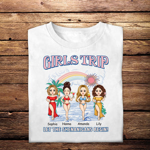 Let The Shenanigans Begin - Personalized Apparel - Gift For Besties, Summer Vacation