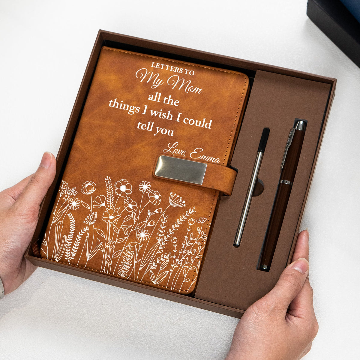 Letter To Loved One Grief & Remembrance Book - Personalized Notebook Set