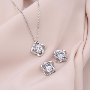 Always Remember I Love You Mom, Necklace With Message Card, Thank You Gifts For Mother’s Day, Best Mother’s Day Gift Ideas			 Love+Knot+Earring+and+Necklace+Set+IMG_8469.jpg