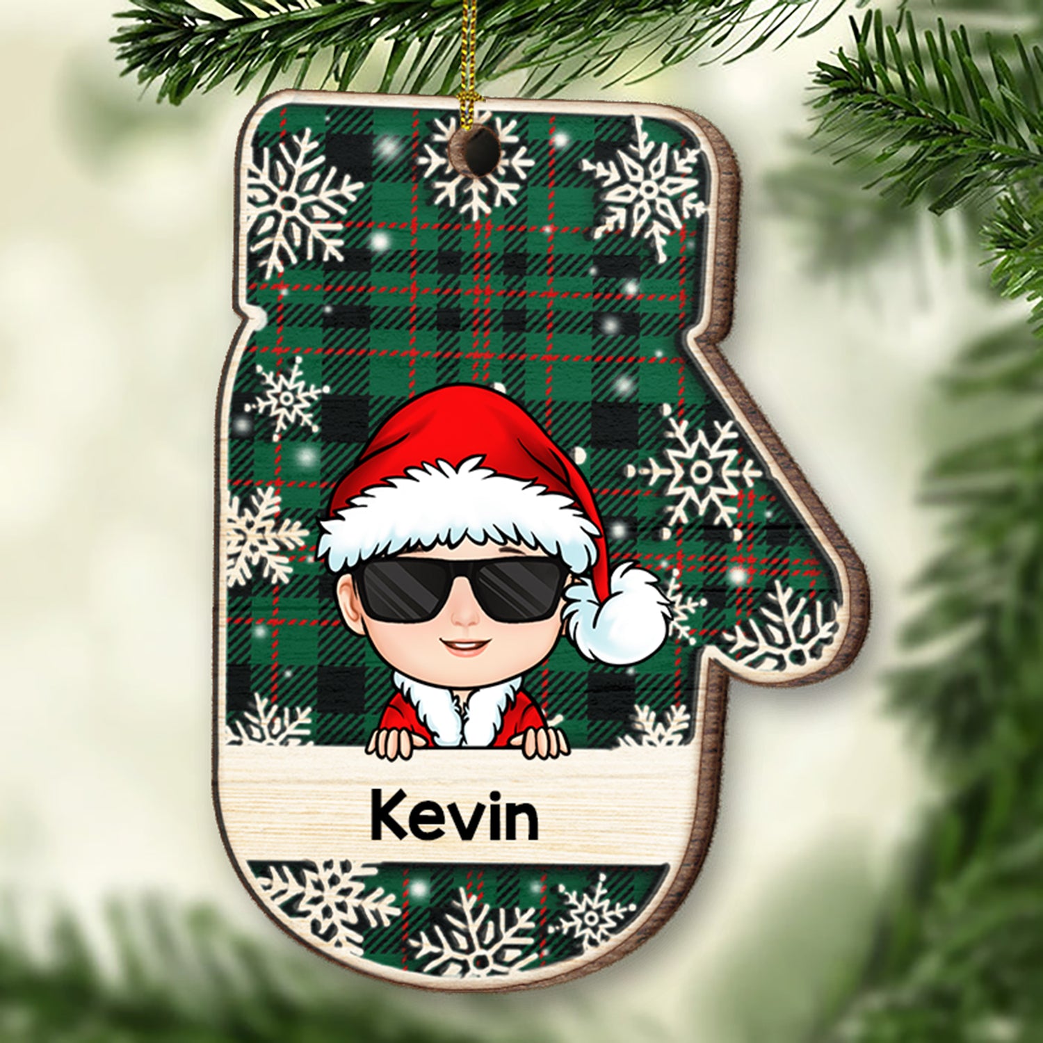 Merry Christmas To The Coolest Kid - Personalized Shape Ornament - Christmas Gift For Family