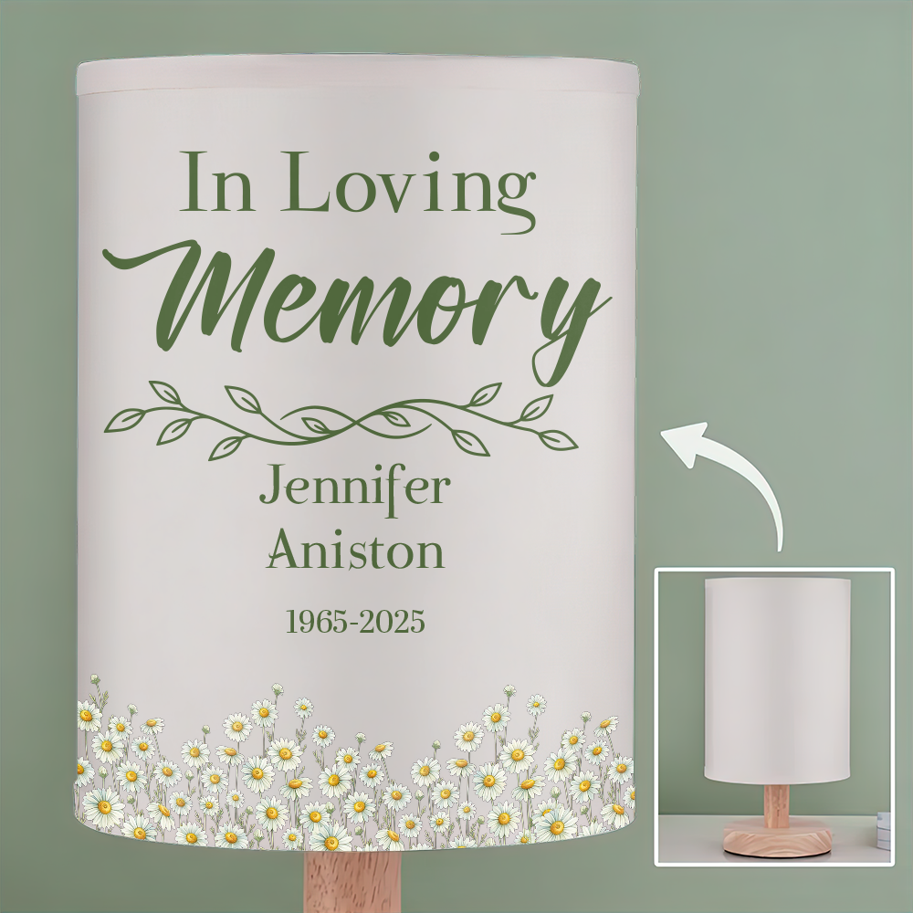 In Loving Memory Personalized Crystal Candle Holder - Memorial Gift