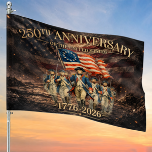 250 Years of Freedom “We The People” - Patriotic American House Flag 1776–2026
