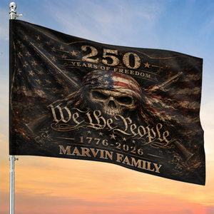 250 Years of Freedom - Patriotic American House Flag