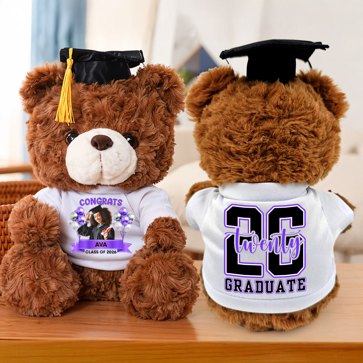 Class Of 2026 Personalized Graduation Teddy Bear MK4-Brown.jpg