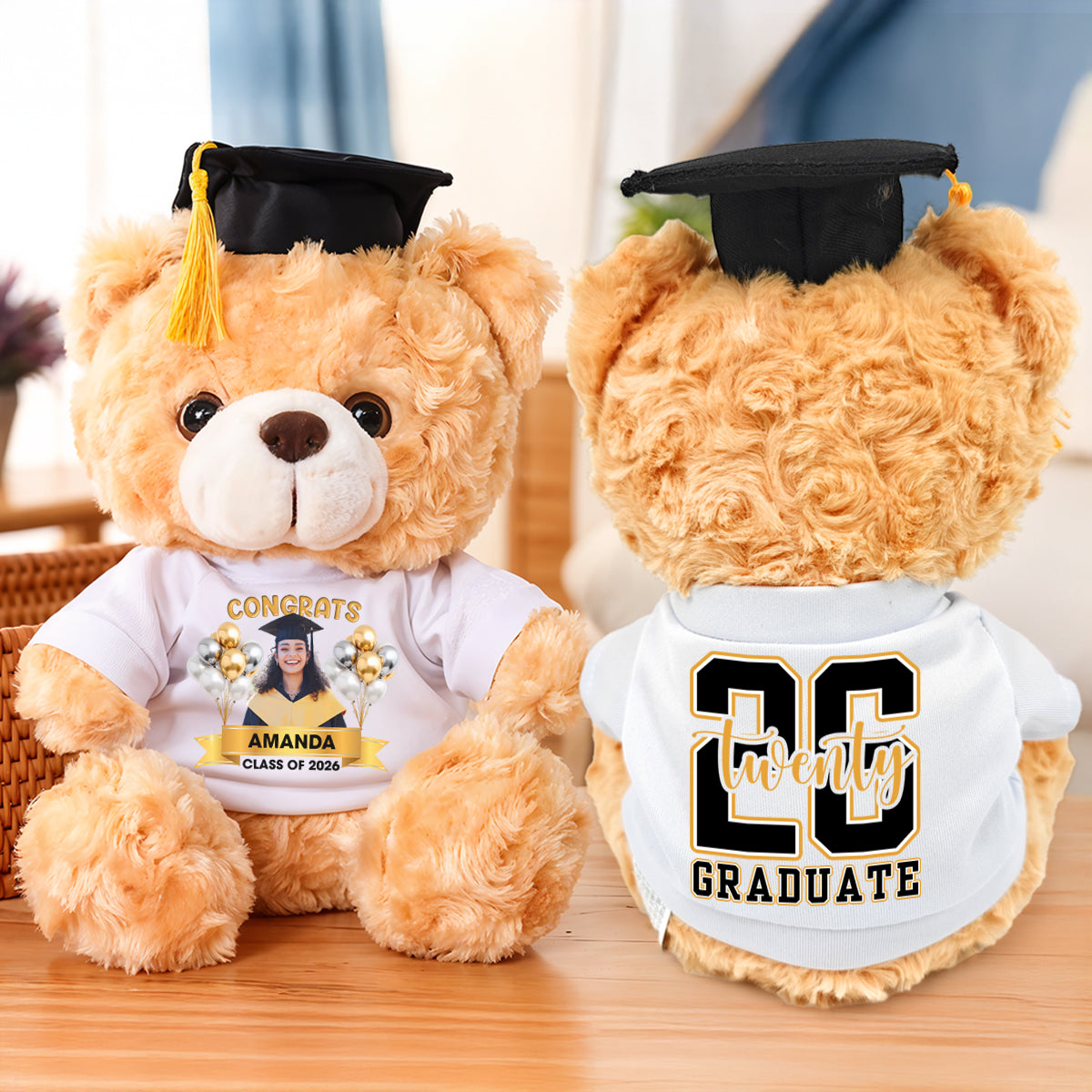 Class Of 2026 Personalized Graduation Teddy Bear MK4-Yellow.jpg