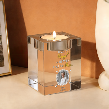 I Am Always With You Angel Personalized Crystal Candle Holder MK7_4.png