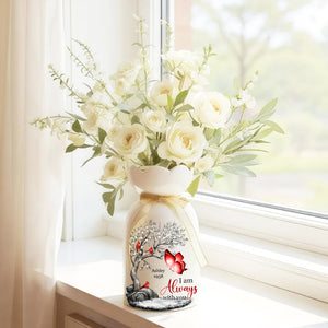 I Am Always With You Memorial - Personalized Bloom Vase - Memorial Gift