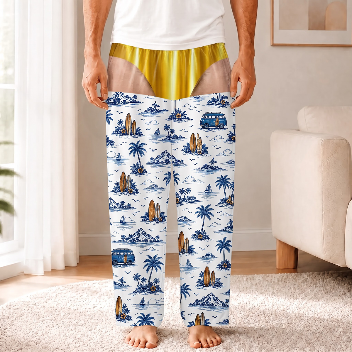Pajama Pants - Personalized Christmas Birthday Gifts For Husband, Son, Grandson, Brother, Grandpa, Dad,