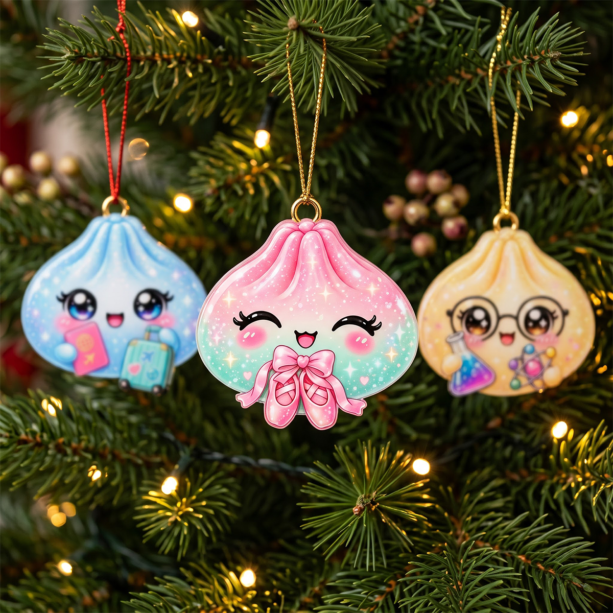 Sweet Little Dumpling This Season Advent Calendar 2026 - 24 Day Spirits Countdown, Acrylic Charms Blind Box - Gift For Family