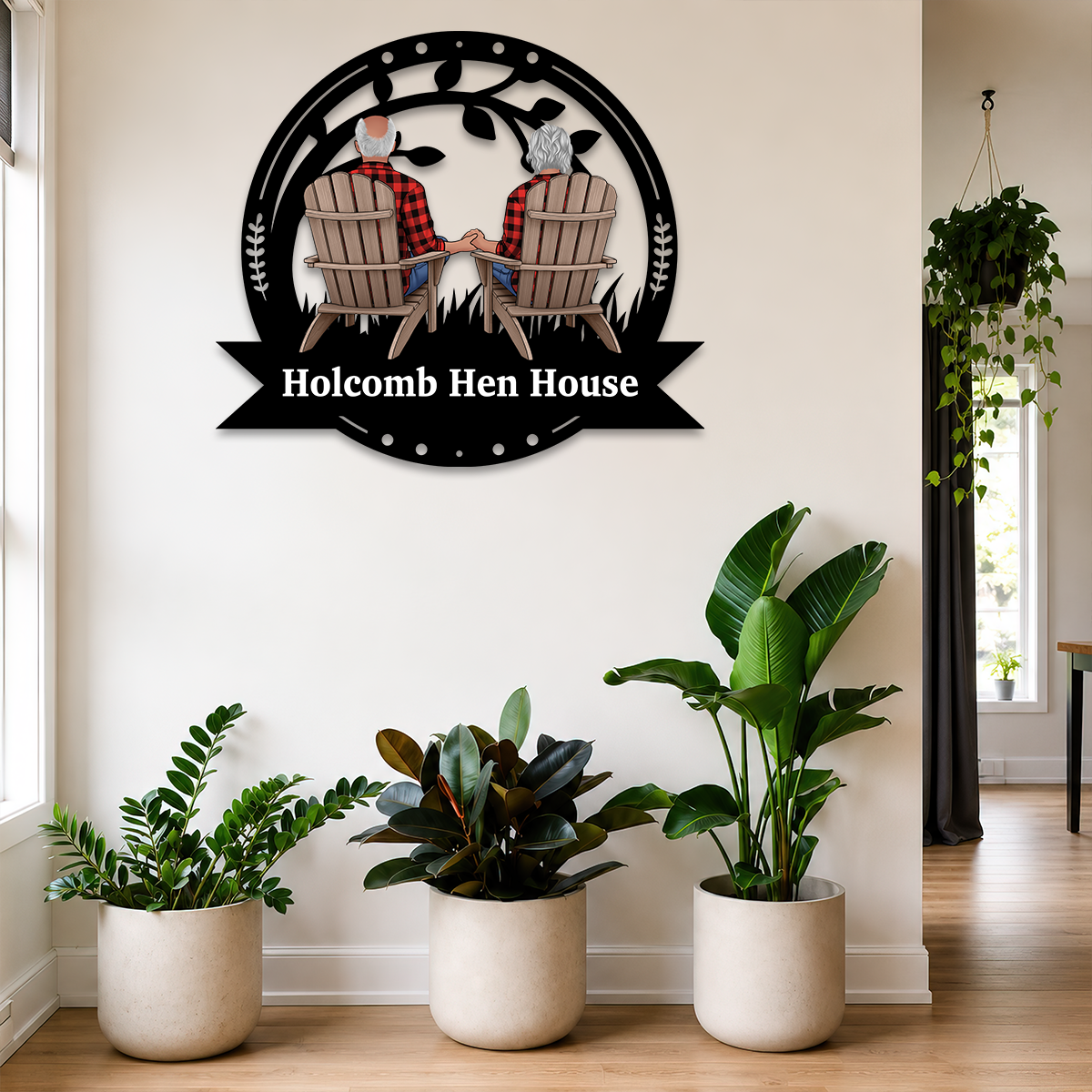 Our Family Address - Personalized Custom Shaped Metal Sign