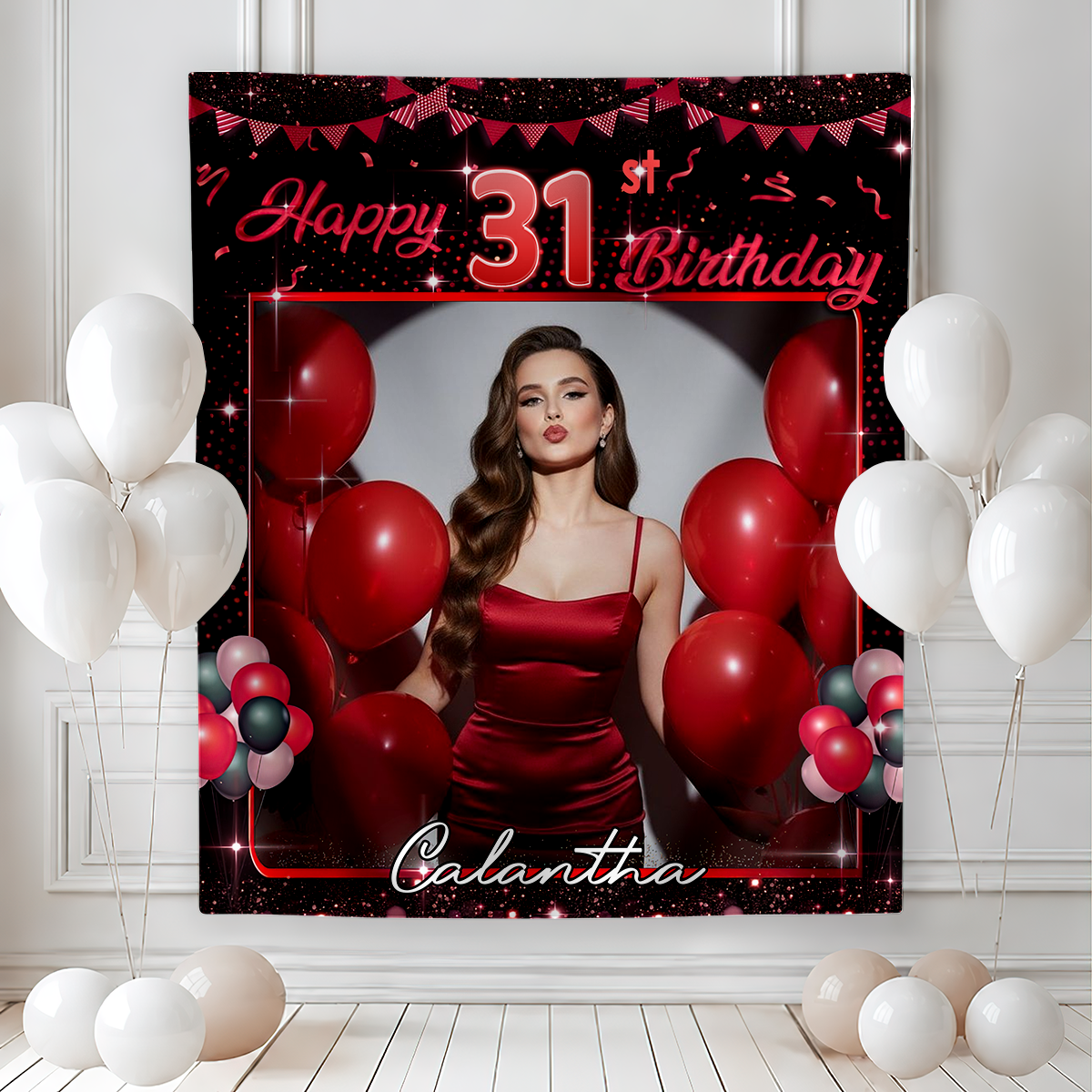 Bubble Happy Birthday Party Backdrop - First Birthday Party - Personalized Custom Birthday Party Backdrop MOCKUP-3_9e704201-a67a-4c87-8971-60d809f34352.png