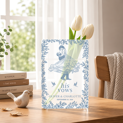 Toile De Jouy Vow Books Clear Acrylic Book Vase for Flowers, Transparent Flower Vase for Home Decor MOCKUP-4_12896c76-d297-4d14-9586-76d039ad5499.png