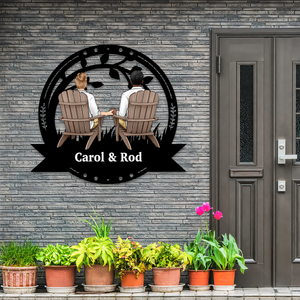 Our Family Address - Personalized Custom Shaped Metal Sign