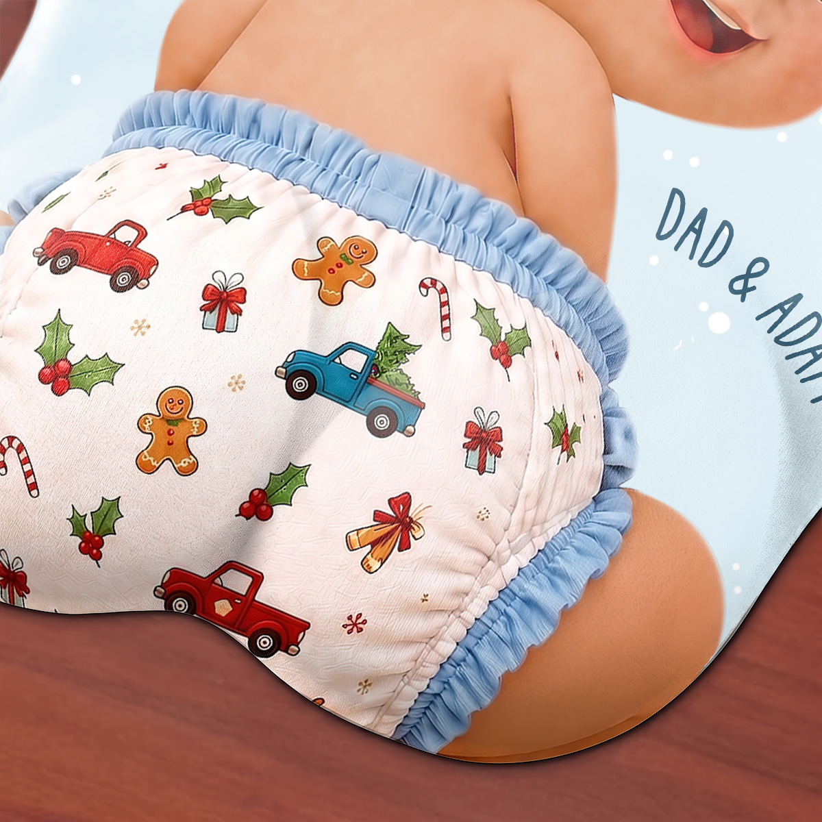 Thanks For Wiping My Butt - Personalized Custom 3D Mouse Pad