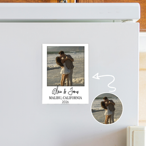 Custom Travel Magnet Keepsake For Family And Friends - Personalized Acrylic Magnetet