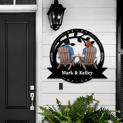 Our Family Address - Personalized Custom Shaped Metal Sign