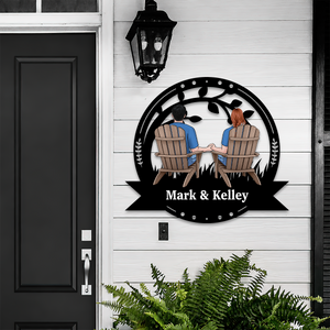Our Family Address - Personalized Custom Shaped Metal Sign