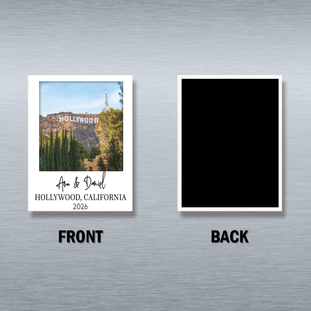 Custom Travel Magnet Keepsake For Family And Friends - Personalized Acrylic Magnetet