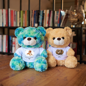 Forever Loved Pet Loss Teddy Bear - Dog Memorial Gift - Personalized Plush Bear