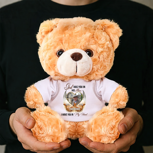 Those We Love Don't Go Away - In My Heart Teddy Bear - Memorial Gift - Personalized Plush Bear