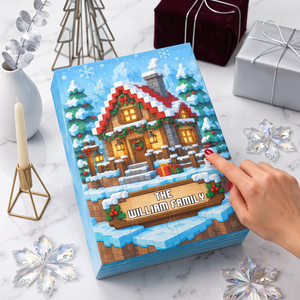 Our Family Chibi Advent Calendar 2026 - 24 Day Spirits Countdown, Acrylic Charms Blind Box - Gift For Family