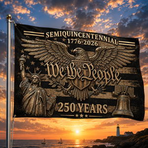 250 We The People United States House Flag Patriotic