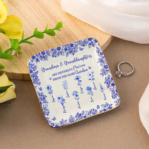 My Lovely Garden - Personalized Photo Jewelry Dish