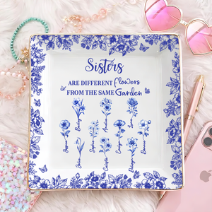 My Lovely Garden - Personalized Photo Jewelry Dish