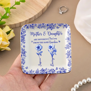 My Lovely Garden - Personalized Photo Jewelry Dish