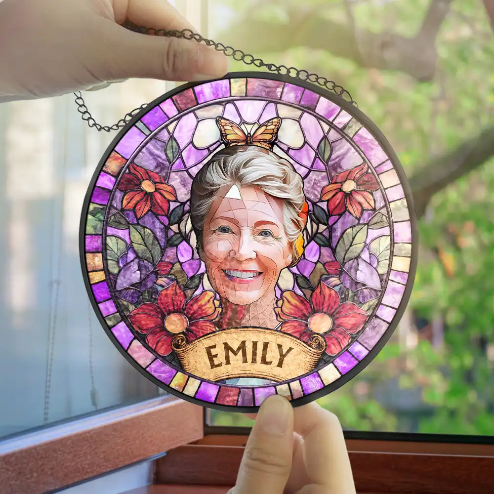 Custom Photo Stained Glass Portrait Dog Cat Family - Personalized Stained Glass Window Hanging Suncatcher MT271-NAH5597-MkWeb-3.jpg