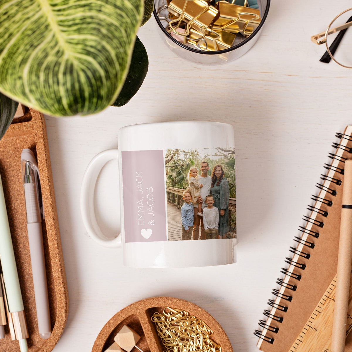 Custom Mug Mom - Personalized Mother's Day, Birthday, Valentine's Day or Christmas gift For Mom