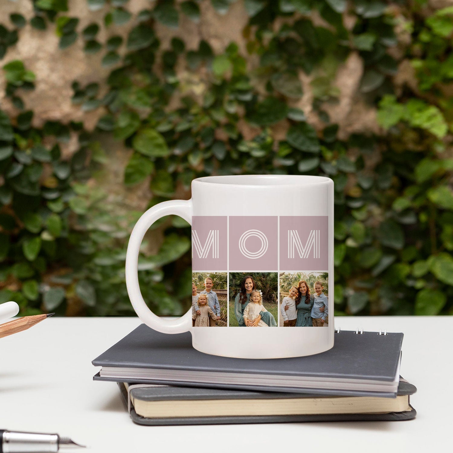 Custom Mug Mom - Personalized Mother's Day, Birthday, Valentine's Day or Christmas gift For Mom