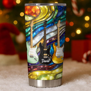 Rock Your Soul Electric Guitars Tumbler, Gift For Music Lovers