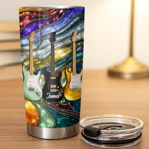 Rock Your Soul Electric Guitars Tumbler, Gift For Music Lovers